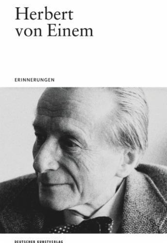 Herbert von Einem's cover